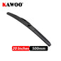 Car Wiper Blade Universal U Hook Type 14"16"17"18"19"20"21"22"24"26" Windscreen Windshield Rubber Hybrid Auto Wipers Accessories