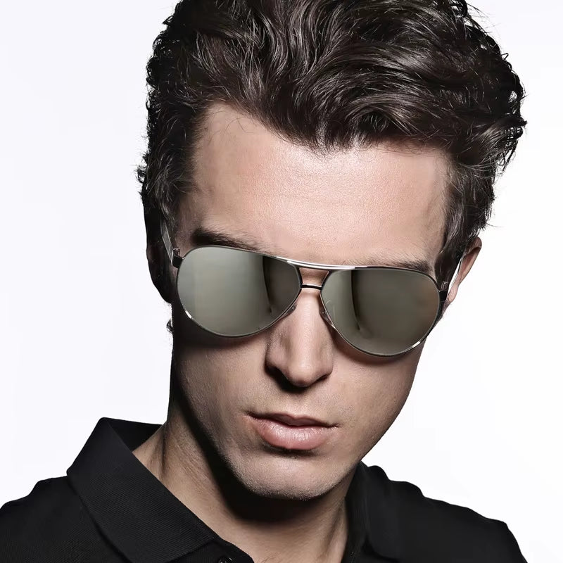 Hot Fashion Men'S UV400 Polarized Coating Sunglasses Men Driving Mirrors Oculos Eyewear Sun Glasses for Man Sunwear