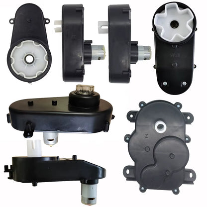Children Electric Car Steering Gearbox with Motor,Steering Motor for Remote Control Car,Toy Car Steering Gear Box with Engine