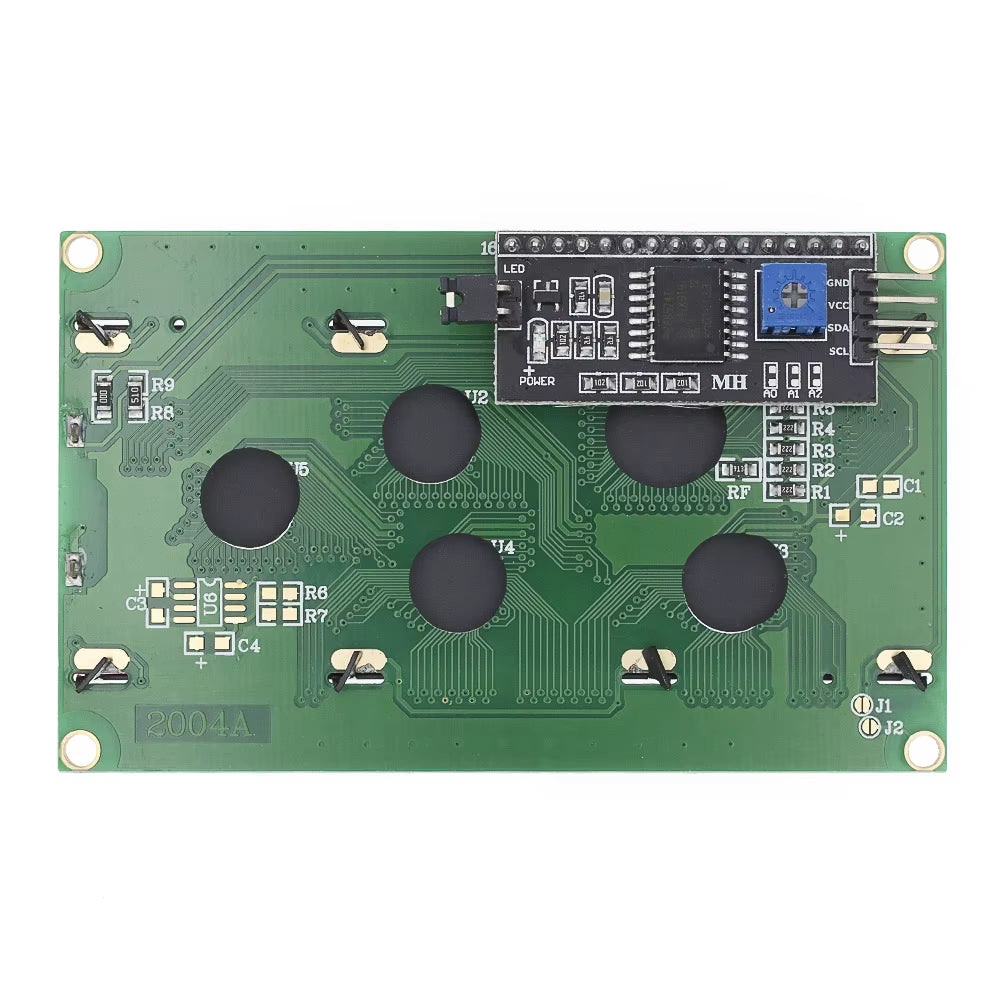 LCD2004+I2C LCD2004 20X4 2004A Blue Green Screen Character LCD IIC Serial Interface Adapter Module for Arduino
