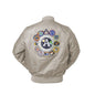 2025 New Autumn Apollo Thin 100Th SPACE SHUTTLE MISSION Thin MA1 Bomber Hiphop US Air Force Pilot Flight College Jacket for Men