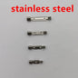 10Pcs 2.4Cm Length High Quality Safety Pin Brooch Base Back Bar Badge Holder Brooch Pins DIY Jewelry Finding