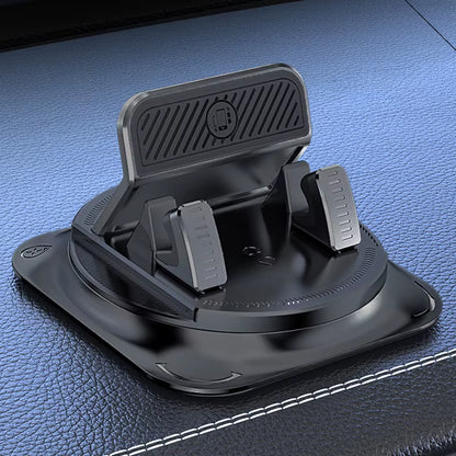 Car Phone Holder with Stable and Anti-Slip Design for Dashboard and Table Use,With Rotatable Landscape and Portrait Adjustment