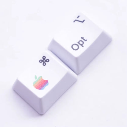 PBT Keycaps MAC Commond and Option Keys Dye-Sublimation Cherry MX Key Caps for MX Switches Mechanical Gaming Keyboard