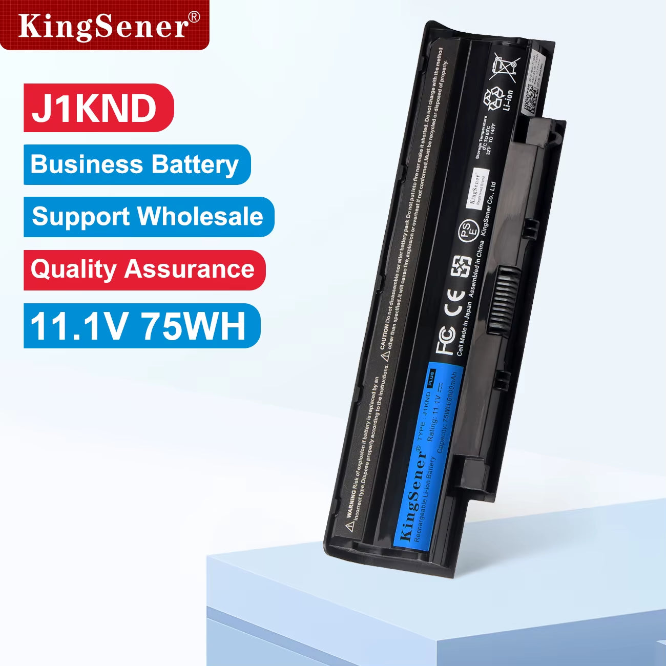 Kingsener J1KND Laptop Battery for DELL Inspiron N4010 N3010 N3110 N4050 N4110 N5010 N5010D N5110 N7010 N7110