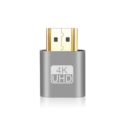 1Pcs VGA Virtual Display Adapter Hdmi-Compatible 1.4 DDC EDID Dummy Plug Headless Ghost Display Emulator Video Card Lock Plate