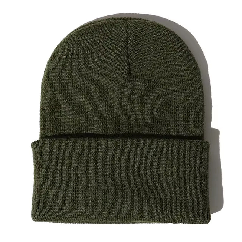 Solid Color Winter Hats for Woman New Beanies Knitted Cute Hat Girls Autumn Female Beanie Caps Warmer Bonnet Ladies Casual Cap