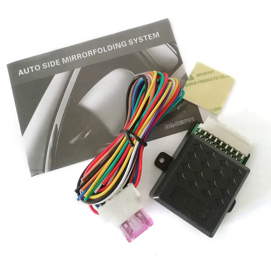 Car Side Mirror Automatic Folding/Unfolding Kit Anti-Scratching ACC ON/ACC Off