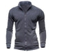 2025 Brand New Men'S No Hoodies Sweatshirts Zipper Stand Collar Men Sweatshirts for Male No Hooded Sweatshirt Man Pullover