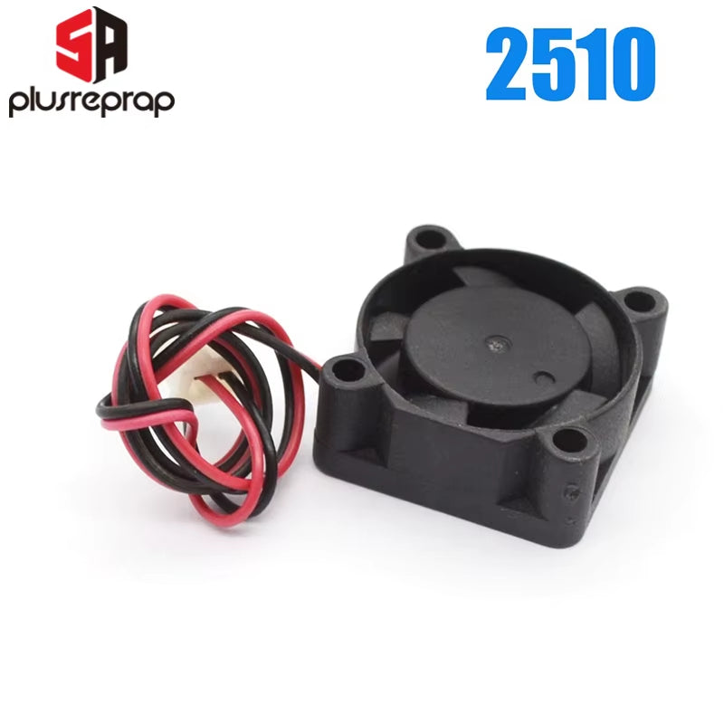 2510 12V 5V Brushless Cooling Fan for Reprap 3D Printer Parts DC Cooler 25X25X10Mm Plastic Fan