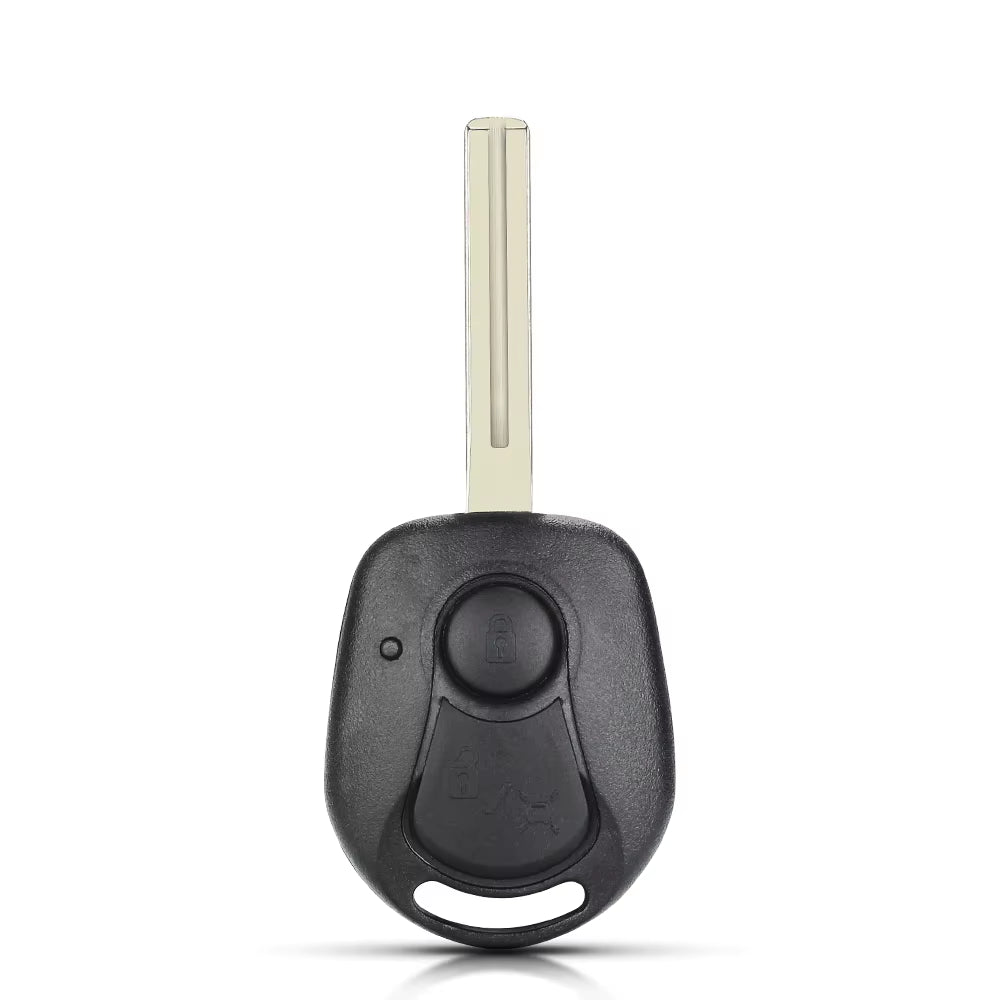 New 2 Button Remote Key Shell Fob Case Holder Cover for Ssangyong Actyon Kyron Rexton
