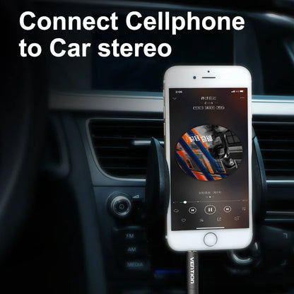 Jack 3.5 Audio Cable Jack 3.5Mm Male to Male Speaker Aux Cable for Iphone Samsung Headphone Xiaomi Car Audio Aux Cord