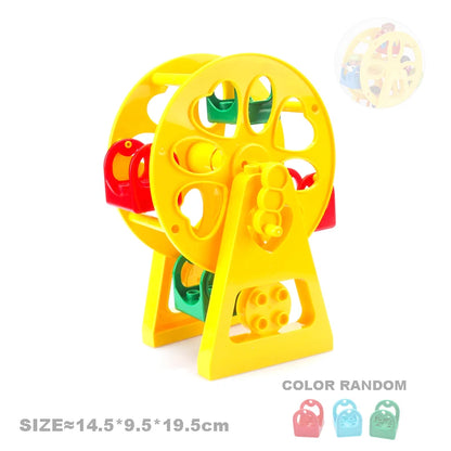 Big Building Blocks Assemble Accessories Children Toys Compatible with Duploes Amusement Park Playground Creativity DIY Set Gift