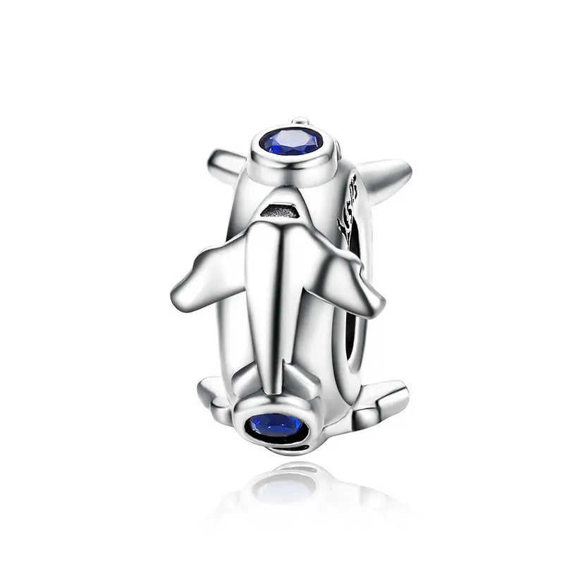 Authentic 925 Sterling Silver Dog Animal Footprint Cat Heart LOVE Spacer Charm Fit Bracelet DIY Original SCC594