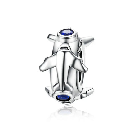 Authentic 925 Sterling Silver Dog Animal Footprint Cat Heart LOVE Spacer Charm Fit Bracelet DIY Original SCC594