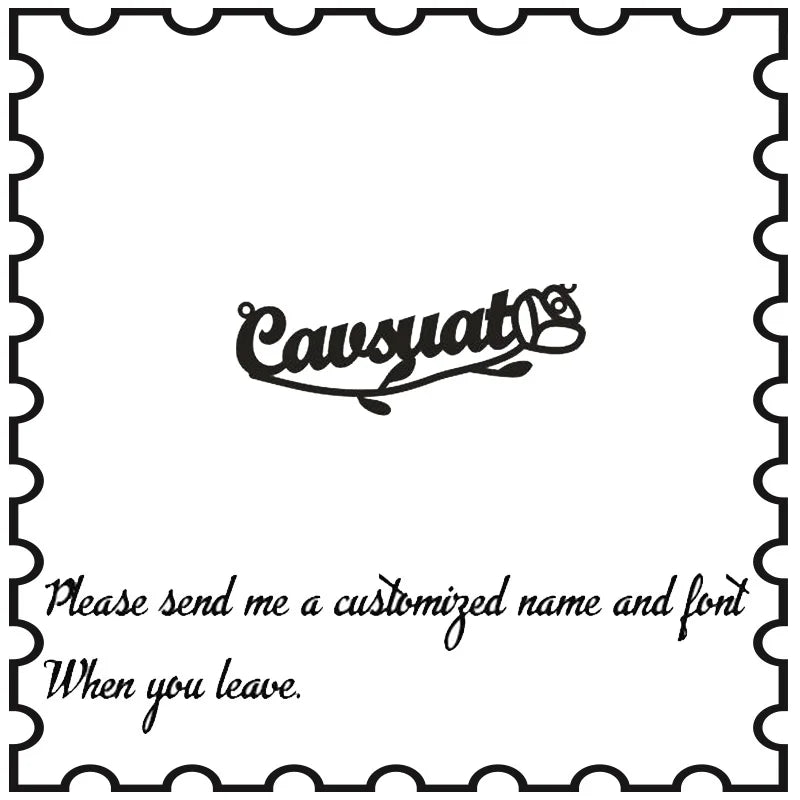 Fashion Custom Name Pendant Necklace with Heart Crown Any Letter Choker Necklace for Women Stainless Steel Jewelry Collier Femme