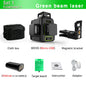 CE Certificated 3D New ABS and PC Shell Shockproof Lines Laser Level with 5200Mah BATTERY Work Separately Laser Lines