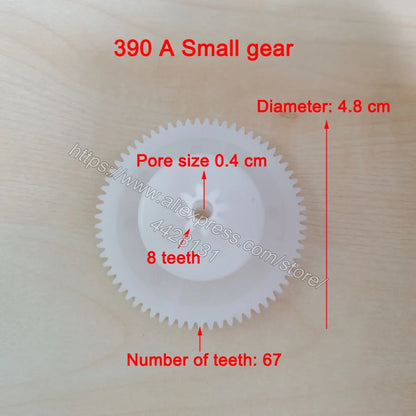Children Electric Car Plastic Gear,550 Gearbox Gear for Electric Baby Cars,Kid'S Electric Vehicle Metal Gear for 390 Gearbox