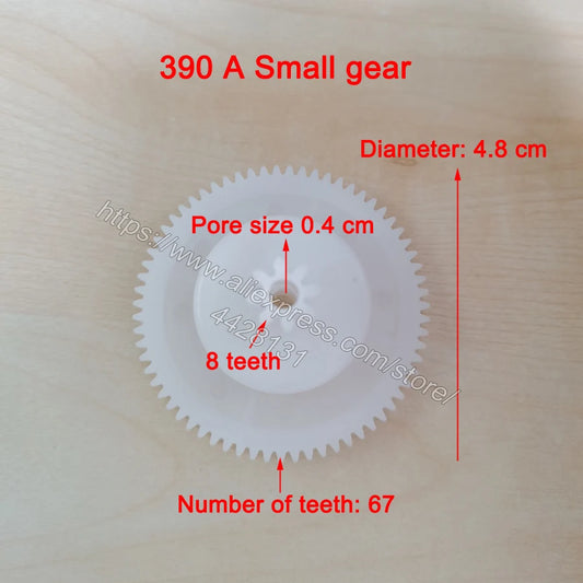 Children Electric Car Plastic Gear,550 Gearbox Gear for Electric Baby Cars,Kid'S Electric Vehicle Metal Gear for 390 Gearbox