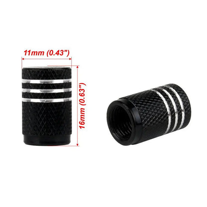 4Pcs/Lot Universal Alu-Alloy Tire Valve Caps for Car Truck Motorcycle Bicycle Valve Stem Cover Tire Accessories