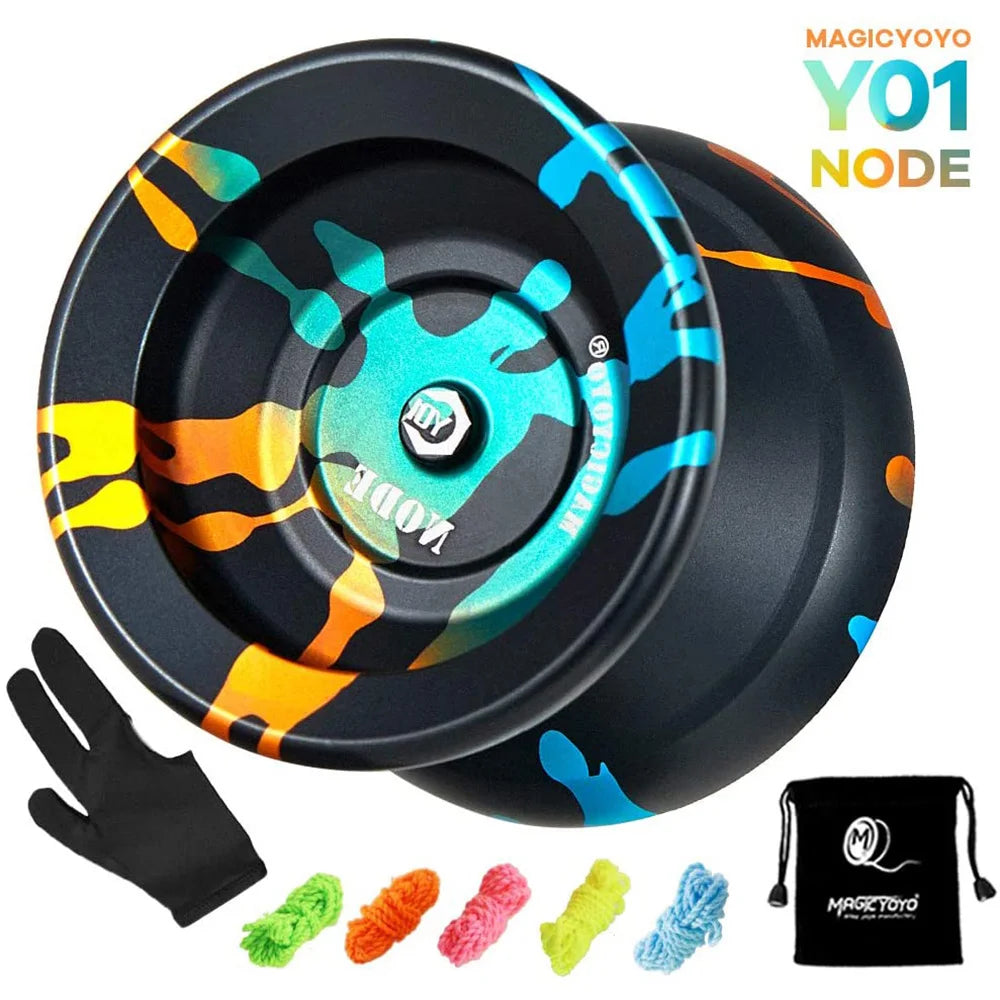 Magic Yoyo V3 YOYO ALUMINUM Alloy Professional Yoyo Best Unresponsive or Responsive Yoyos Stroller Yoyo for Children Boys Toys