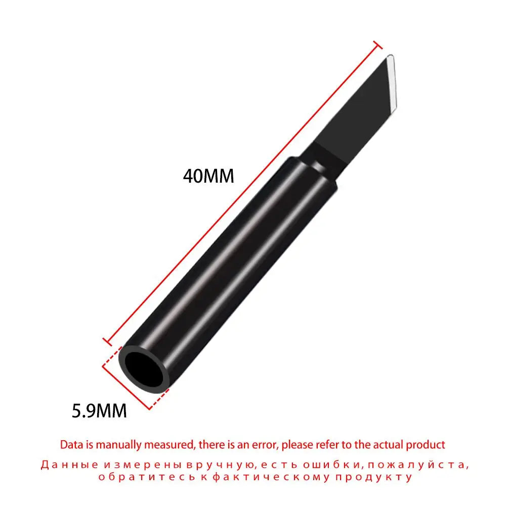Solder Iron Tip Soldering Iron Pure Copper 900M Soldering Iron Lead-Free Solder Tips Electric Soldering Iron Tip