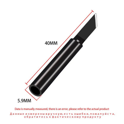 Solder Iron Tip Soldering Iron Pure Copper 900M Soldering Iron Lead-Free Solder Tips Electric Soldering Iron Tip