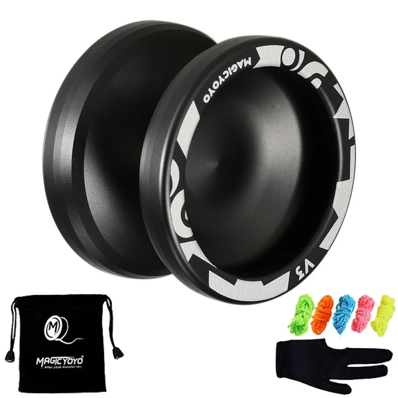 Magic Yoyo V3 YOYO ALUMINUM Alloy Professional Yoyo Best Unresponsive or Responsive Yoyos Stroller Yoyo for Children Boys Toys