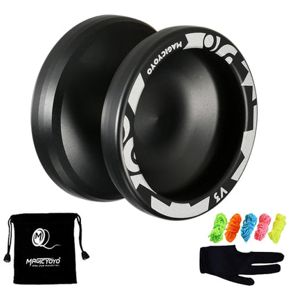 Magic Yoyo V3 YOYO ALUMINUM Alloy Professional Yoyo Best Unresponsive or Responsive Yoyos Stroller Yoyo for Children Boys Toys