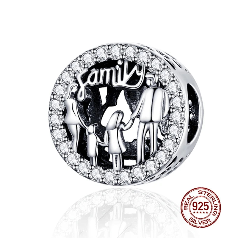 925 Sterling Silver Women Boy Girls Pet Camera Bee Charm Coffee Ladybug Beads Fit DIY Original Bracelet Pendants Jewelry