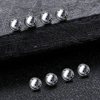 1PC Titanium Microdermal Piercing Surface Internally Threaded Gem Ends Dermal Skin Diver Hide in Medusa Piercing Body Jewelry