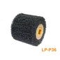 120*100*19Mm Non-Woven Nylon Flap Brush Satin Drawing Polishing Deburring Drum Wheel for Stainless Steel