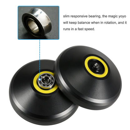 Magic Yoyo V3 YOYO ALUMINUM Alloy Professional Yoyo Best Unresponsive or Responsive Yoyos Stroller Yoyo for Children Boys Toys