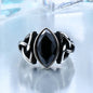 316L Stainless Steel Viking Men Ring Knot Rune Norse Jewelry Exquisite Ring LLBR8-269R