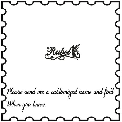 Fashion Custom Name Pendant Necklace with Heart Crown Any Letter Choker Necklace for Women Stainless Steel Jewelry Collier Femme