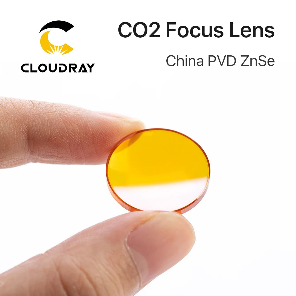 China CO2 Znse Focus Lens Dia.18 19.05 20 Mm FL38.1 50.8 63.5 101.6 127Mm 1.5 - 4" for Laser Engraving Cutting Machine