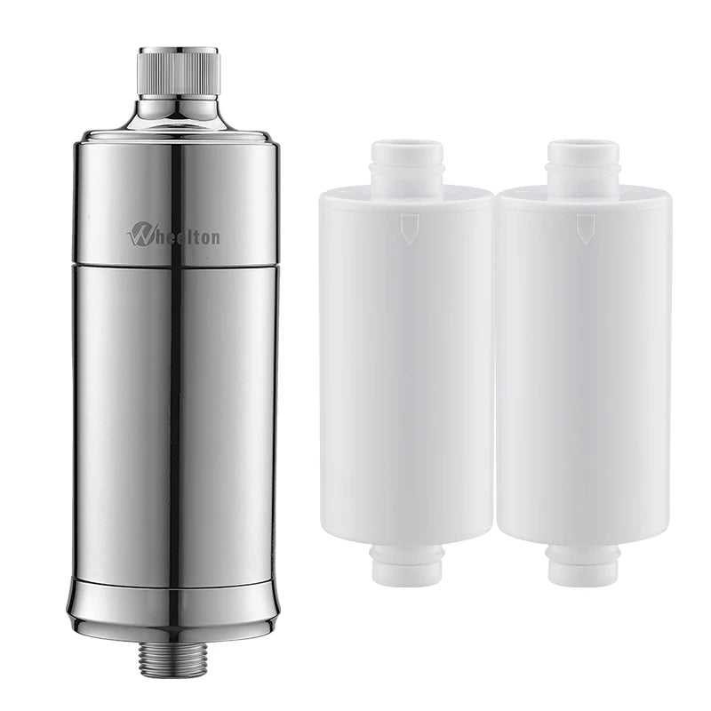 Household Shower Water Filter - Filter Water Reduces Chlorine Heavy Metal Sediment Improves Dry Itchy Skin & Hairloss