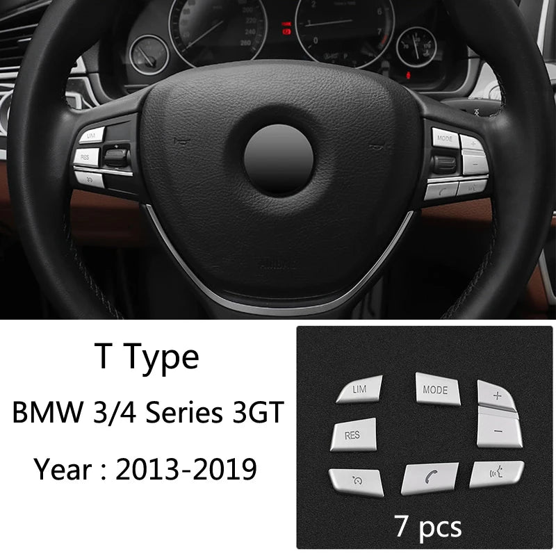 For BMW 3 4 Series 3GT F30 F31 F32 F34 F36 316Li 320Li Car Accessories Control Gear Shift Panel Decorative Strip Cover Trim