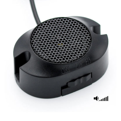 Car Parking Sensor Assistant Parktronics 4 Black/Silver/White 13Mm Flat Sensors Reverse Radar Sound Buzzer Alarm Sound