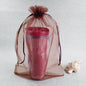50Pcs/Lot 15X20 17X23 20X30 25X35Cm Big Drawable Organza Bags Jewelry Packaging Bags Wedding Party Decoration Gift Bag Favor Bag