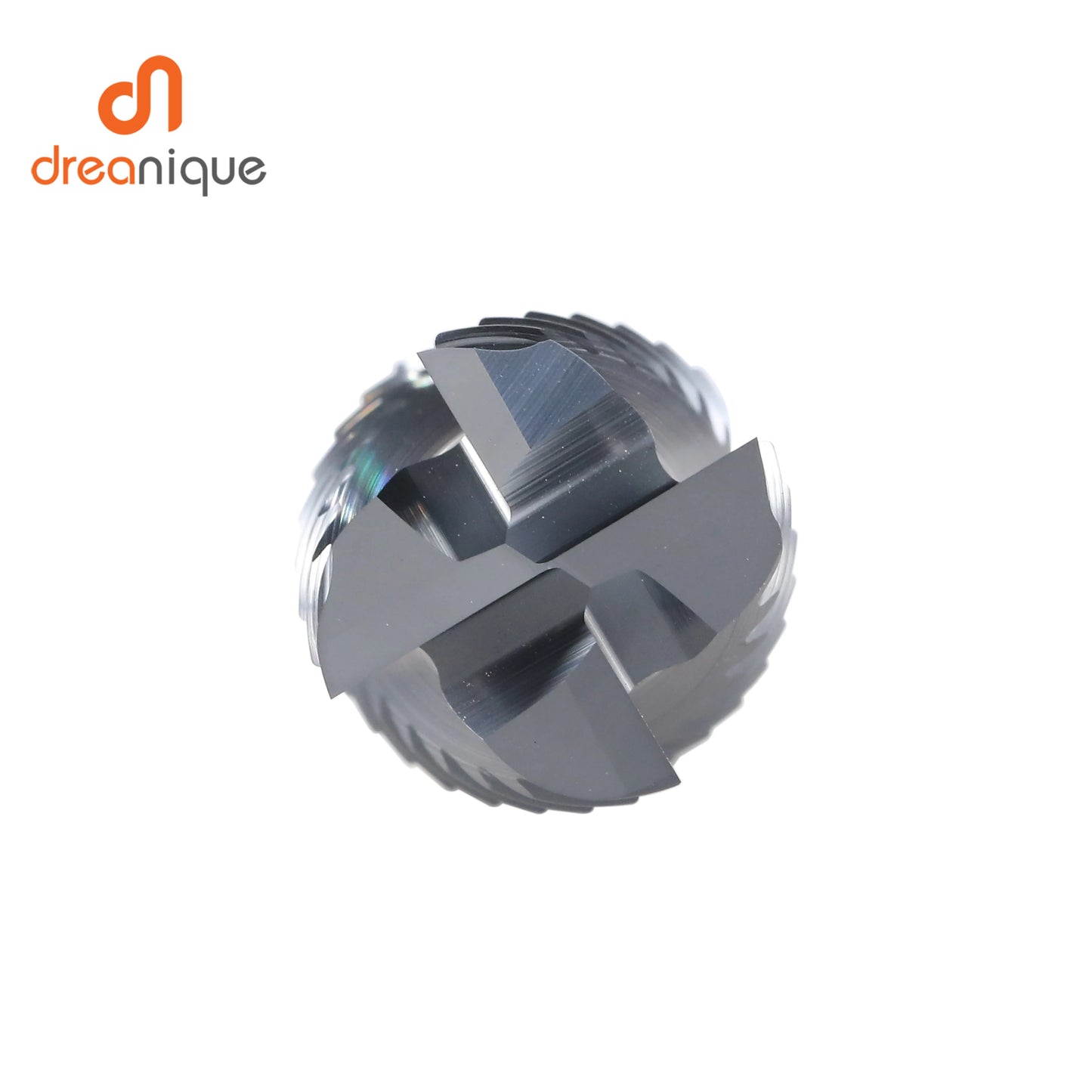 Solid Carbide Roughing End Mill 4 Flute CNC Milling Cutter Bits Router Bit for 50 Hrc Metal Roughing Machining 6Mm to 20Mm