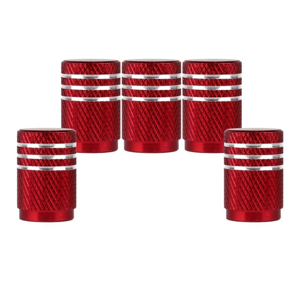 4Pcs/Lot Universal Alu-Alloy Tire Valve Caps for Car Truck Motorcycle Bicycle Valve Stem Cover Tire Accessories