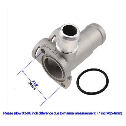 Aluminium Alloy Cooling Coolant Hose Pipe Connector Fit for VW Passat B3 Golf Sharan Polo Audi 80 100 C45 A6C4 Motor AVK.