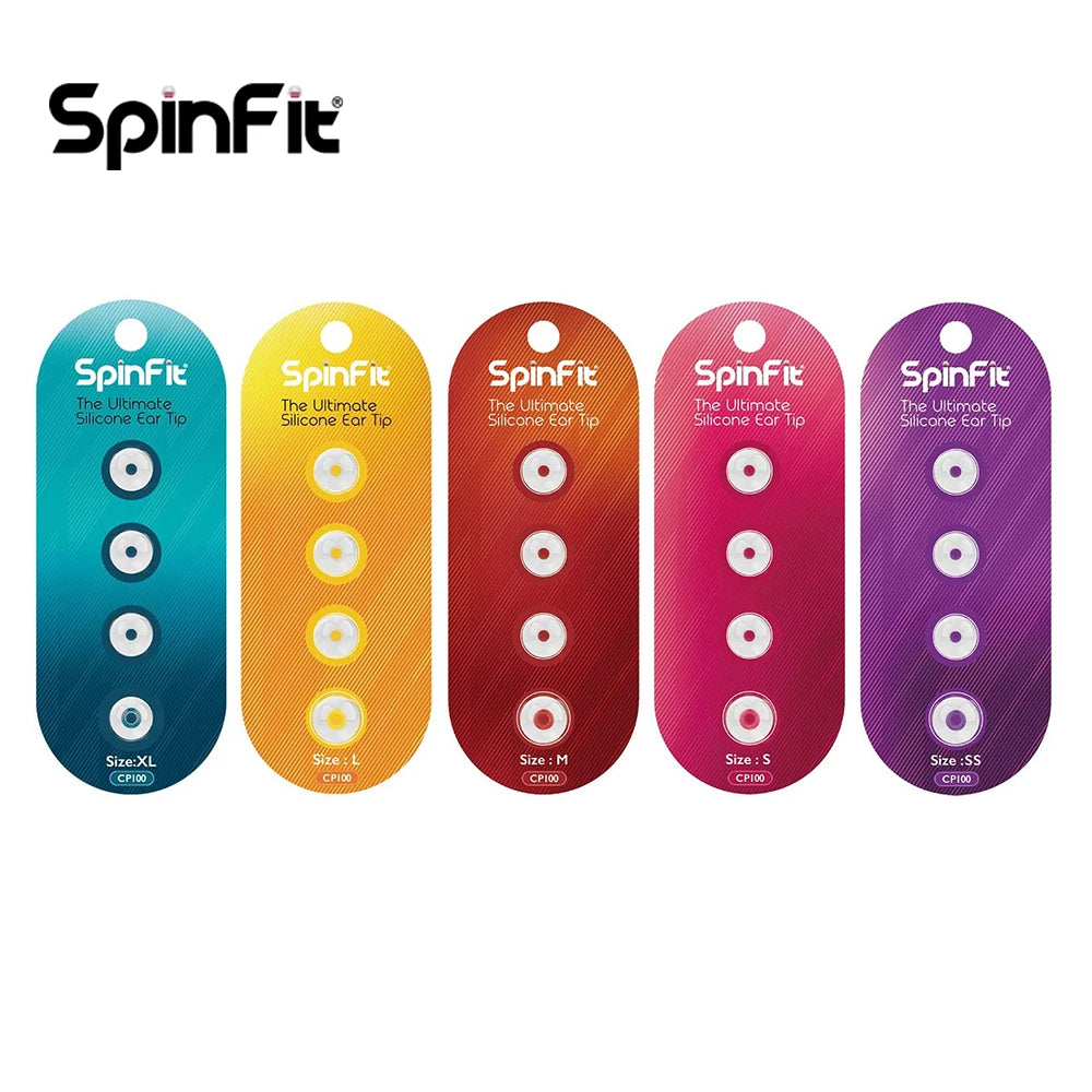 Spinfit CP100 CP800 CP240 In-Ear Ear Tips Silicone Case for Fiio DUNU KZ Hidizs Moondrop Earphone