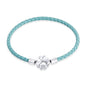925 Sterling Silver Bracelet – Barrel Snap Clasp, Cubic Zirconia, Bangle Bracelet, Chain Bracelet, Charm, Sizes 17–21