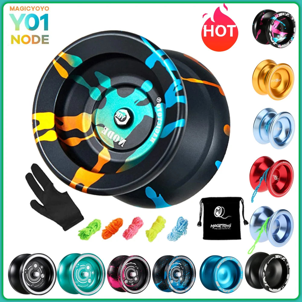 Magic Yoyo V3 YOYO ALUMINUM Alloy Professional Yoyo Best Unresponsive or Responsive Yoyos Stroller Yoyo for Children Boys Toys