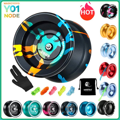 Magic Yoyo V3 YOYO ALUMINUM Alloy Professional Yoyo Best Unresponsive or Responsive Yoyos Stroller Yoyo for Children Boys Toys