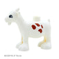 Big Building Blocks Accessories Farm Animals Zoo Compatible with Duplos Cat Pig Dog Rabbit Monkey Hippo Sheep Children Toys Gift