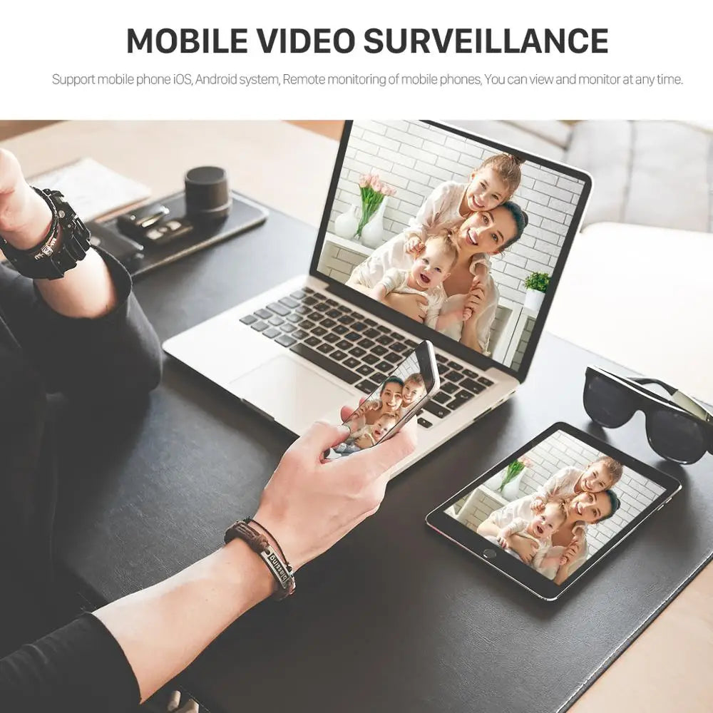 HD1080P Vandal-Proof IP Camera Wifi SD Card Slot 64Gb Motion Ai Detect Alert Dome 2MP Audio Security CCTV Camera Xmeye P2P Icsee