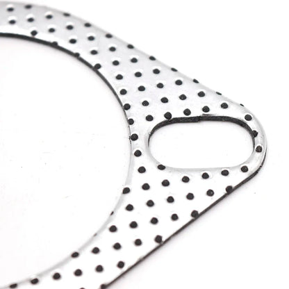 5Pcs/Lot 2.5 Inch=63Mm Car Engine Exhaust Gasket Universal Exhaust Pipe Gasket with Two Holes